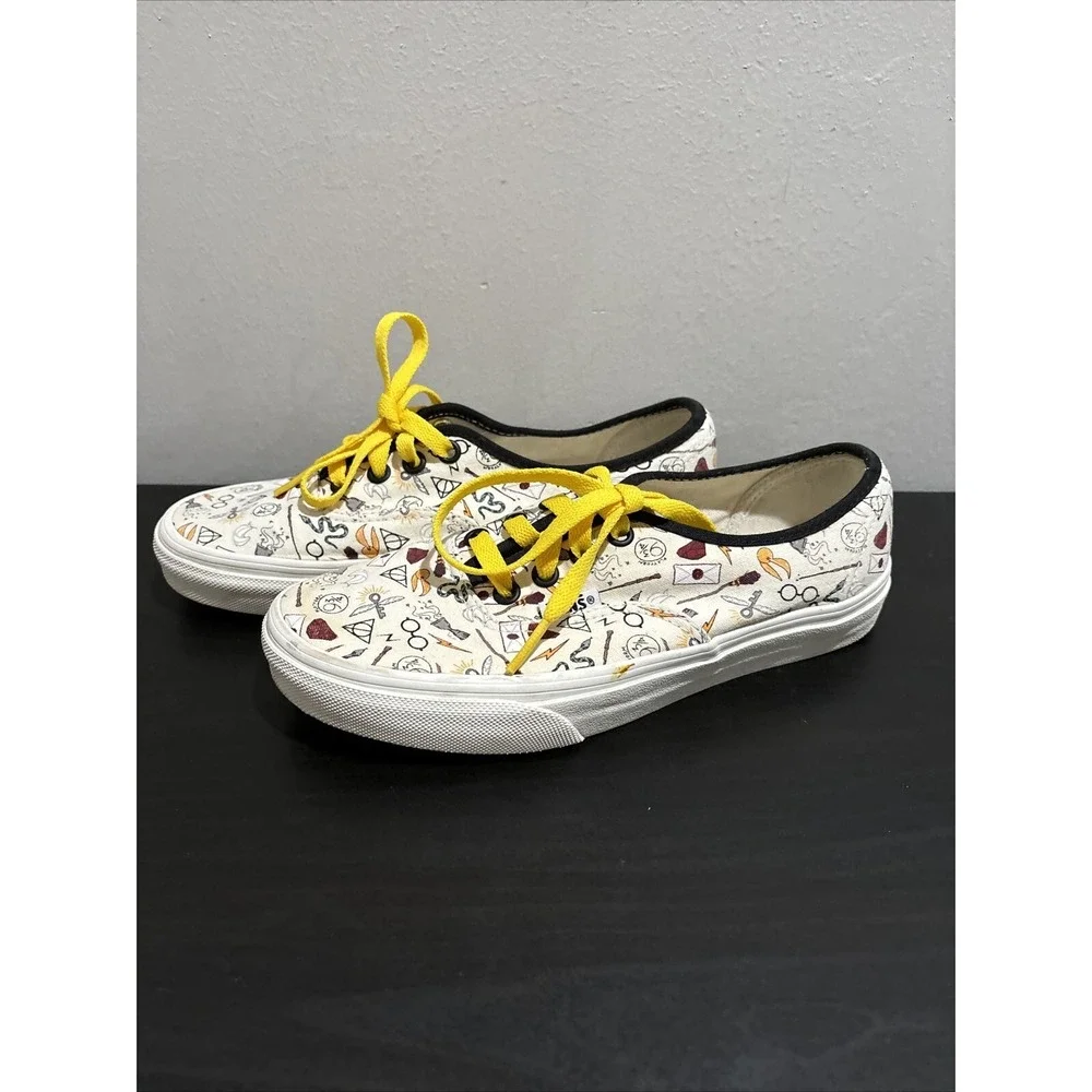 Vans Limited Edition Harry Potter Classic Slip-On Shoes Marauder's Map M 4.5 W 6